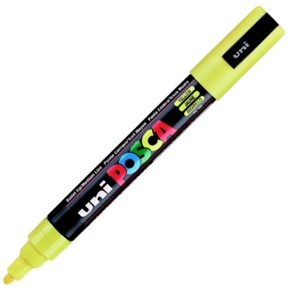 UNIBALL POSCA POSTER MARKÖRÜ PC-5M 1.8-2.5 MM SARI