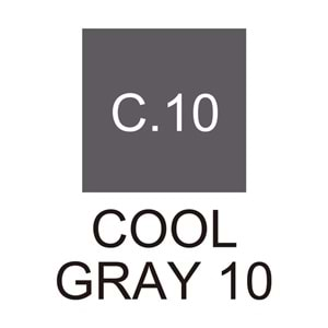 ZIG KURECOLOR TWIN S KC-3000 C10 COOL GRAY